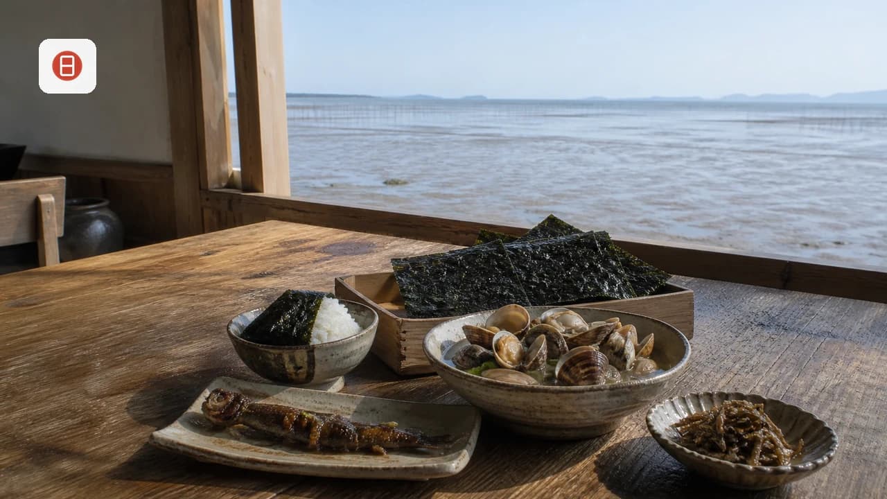 Ariake Seafood and Saga Nori: Japan's Tidal-Flat Coast