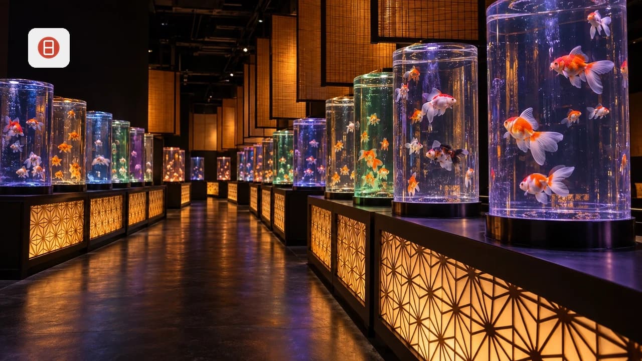 Art Aquarium Museum Ginza: Tickets, Entrance, Photos