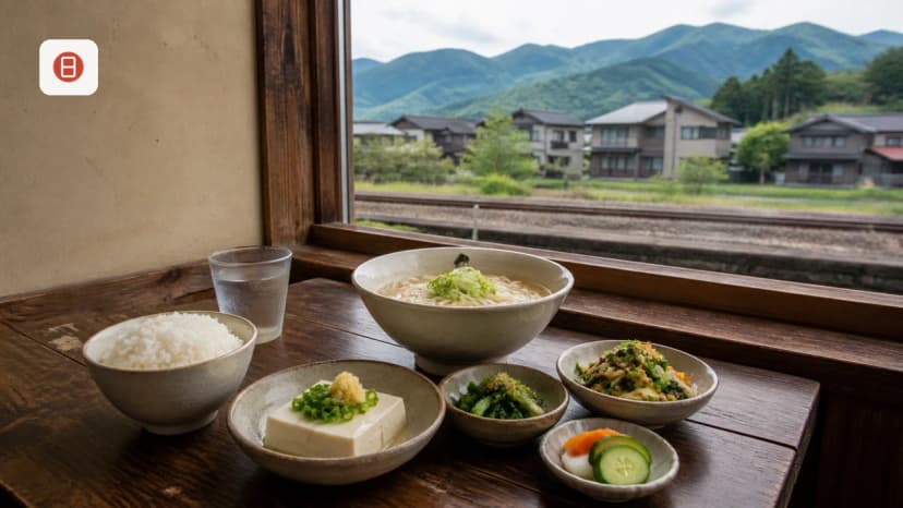 Cheap and Vegetarian Food in Aso