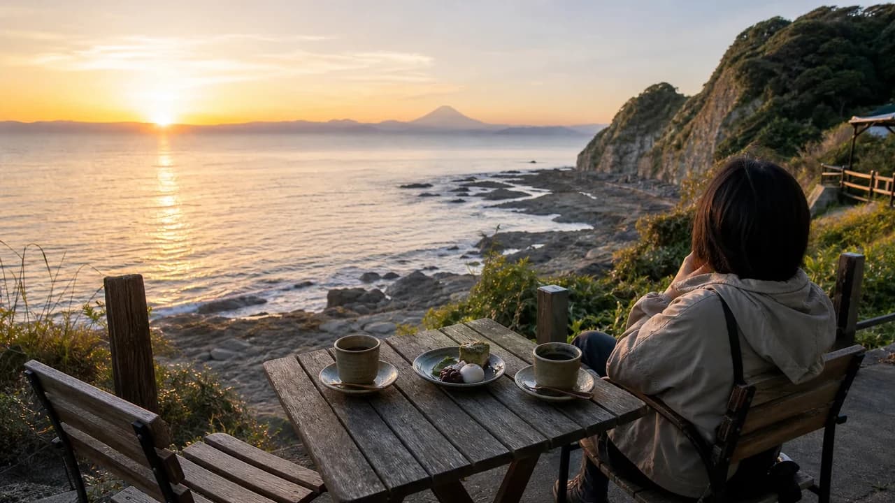 Cafes With a View in Enoshima: Ocean, Harbor, and Mt. Fuji Tables (2026)