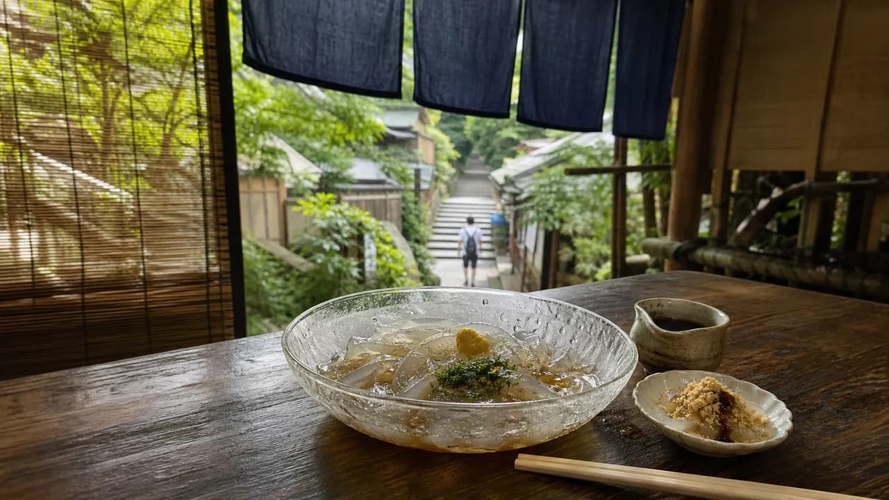 Tokoroten in Enoshima: Where to Find the Island's Seaweed Jelly Noodles