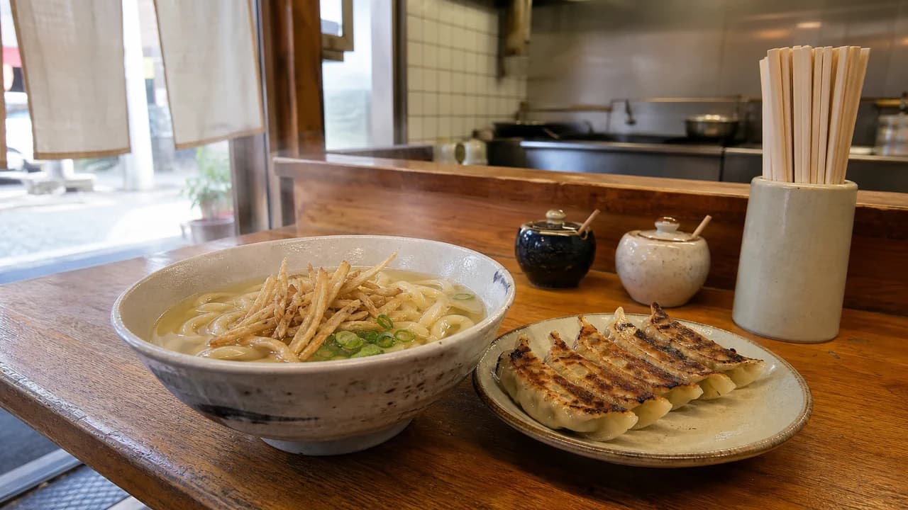 Hakata Udon and Gyoza Guide: Fukuoka's Original Noodle Culture
