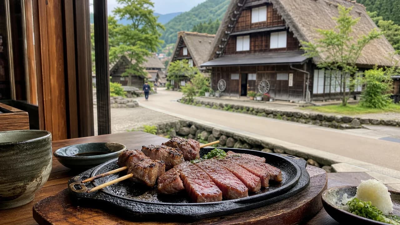 Hida Beef in Shirakawa-go: Where to Eat Gifu's Wagyu (2026 Guide)