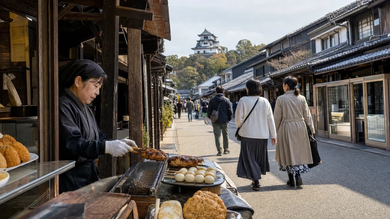 Inuyama Castle Town Food: A Honmachi-dori Eating Guide (2026)