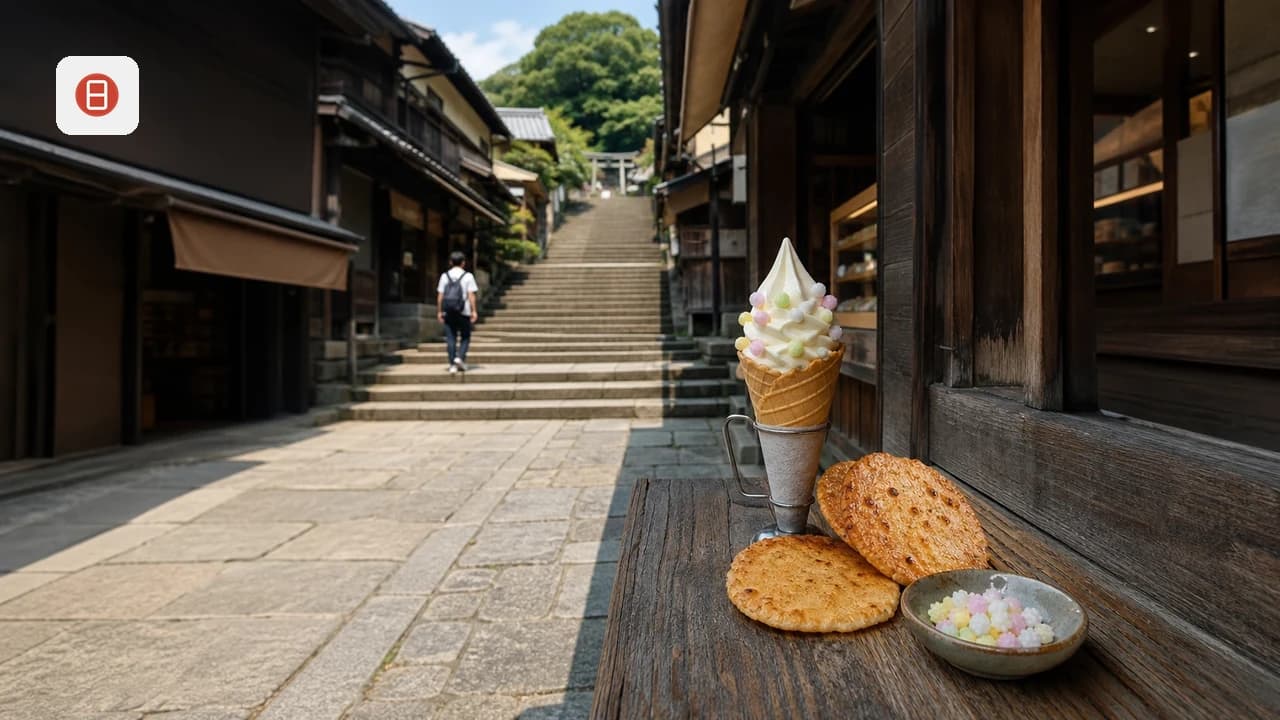 Kotohira Shrine Approach Sweets and Snacks