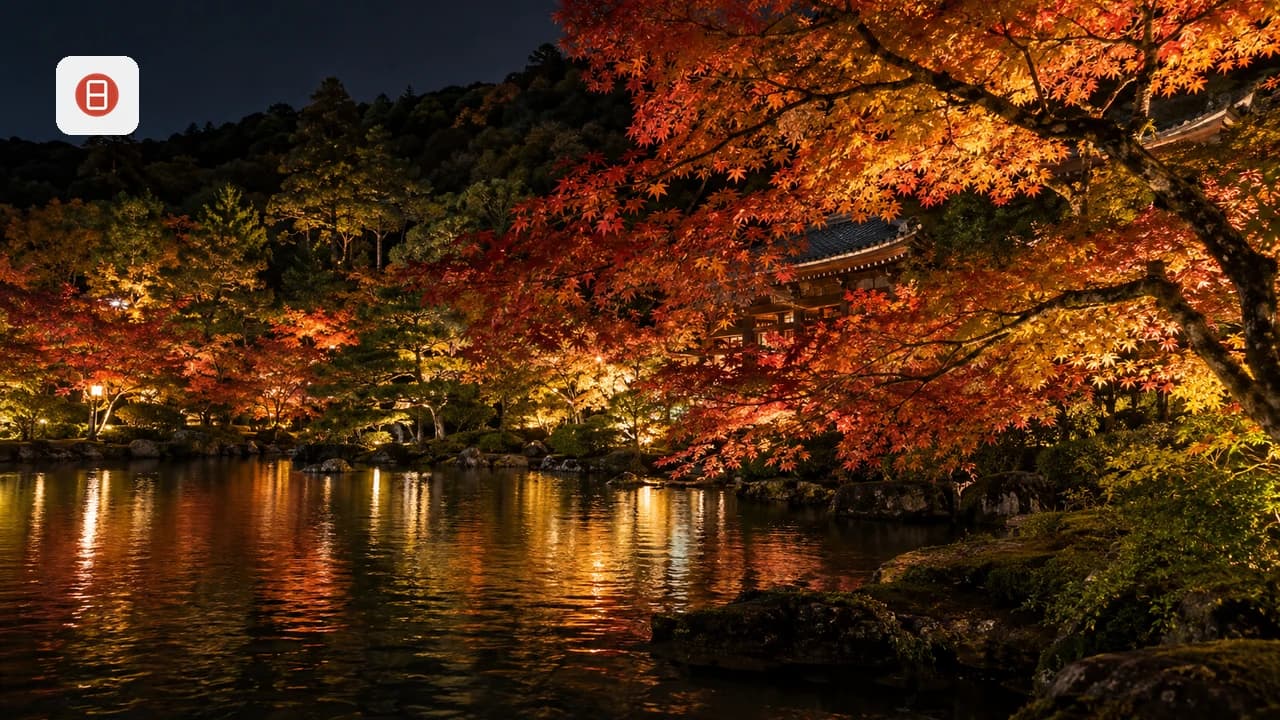Kyoto Autumn Illumination 2026: Night Light-Up Guide by Temple