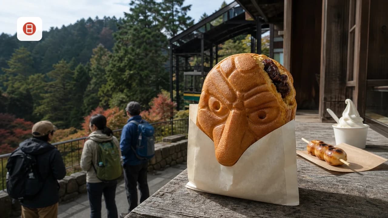 Mount Takao Tengu-Yaki and Sweets Guide