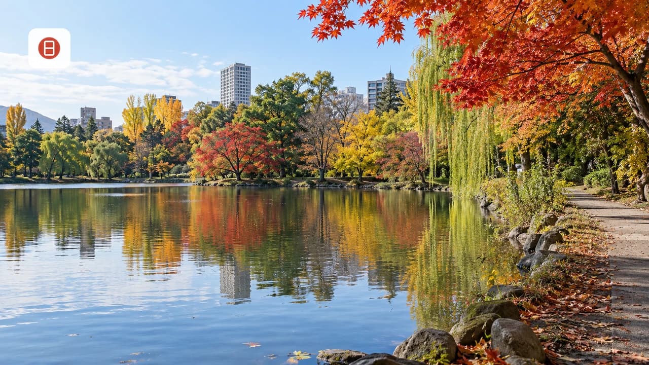 Nakajima Park Sapporo: Walking Route, Boats, Kids and Seasons