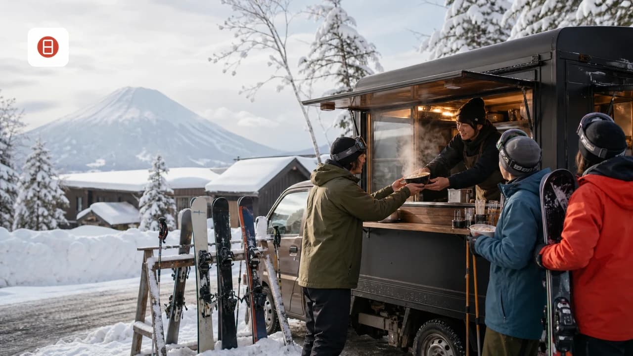 Niseko Food Trucks and Cheap Eats: A 2026 Budget Guide