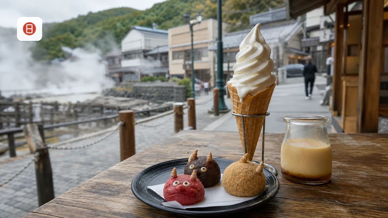 Noboribetsu Sweets and Onsen Snacks: The Onsen Town Walking Guide
