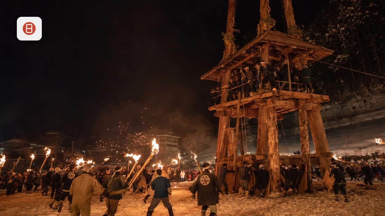 Nozawa Onsen Fire Festival Guide: Dates, Rules & Stay Requirements