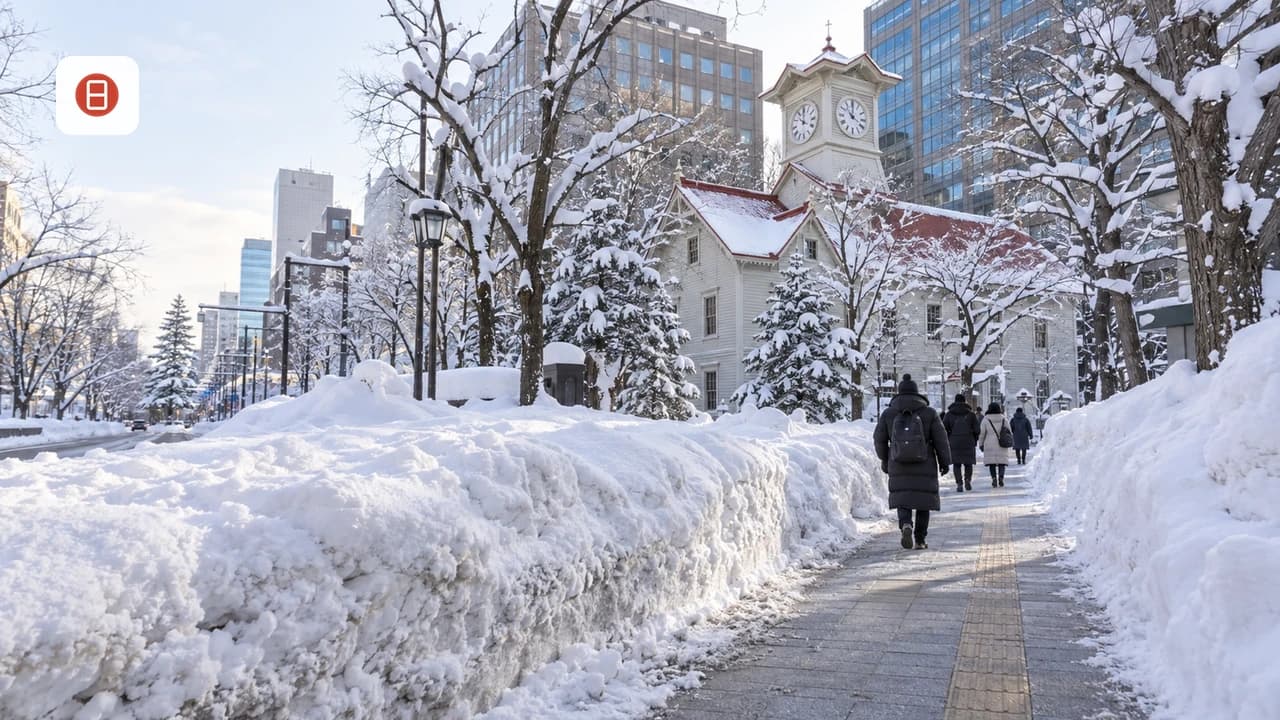 Sapporo in January: Weather, Crowds, and the January Gap