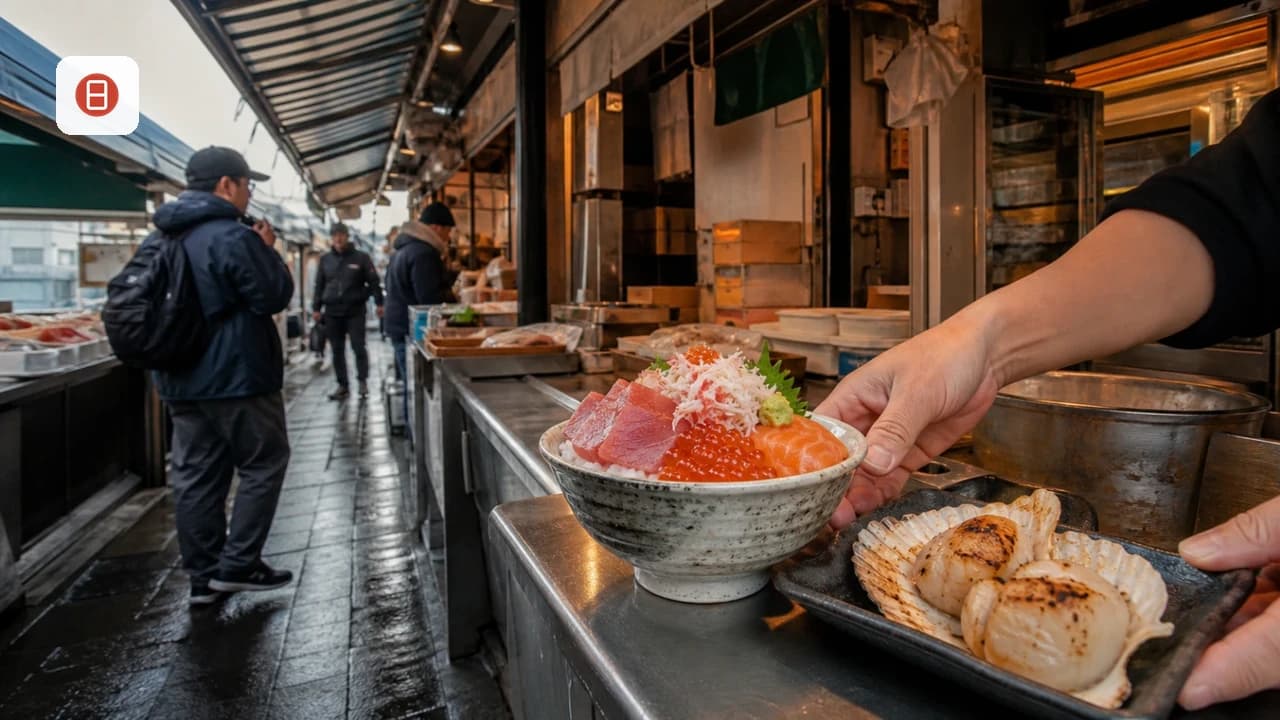 Tsukiji Outer Market Breakfast Guide 2026: Timing, Stalls, and Routes