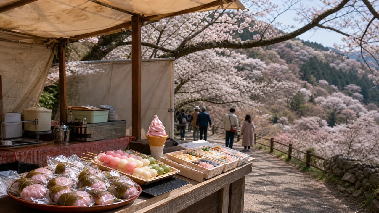 Yoshino Cherry Blossom Food: What to Eat on Mt. Yoshino