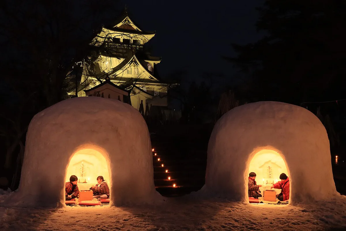Kamakura at Yokote Castle 202402 — 2