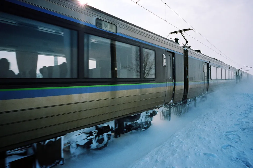 Asahikawa train Hokkaido