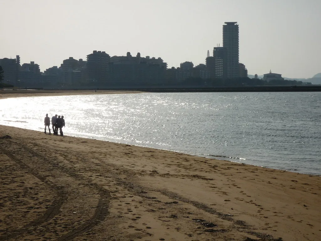 Momochi Seaside Park near Fukuoka Tower, Sawara Ward