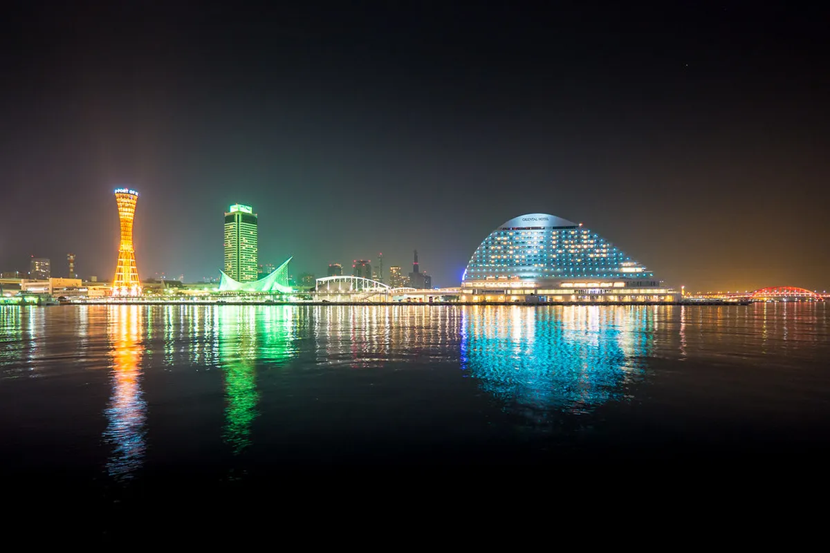 Kobe Harborland hotel night — best hotels in kobe, Kobe Japan