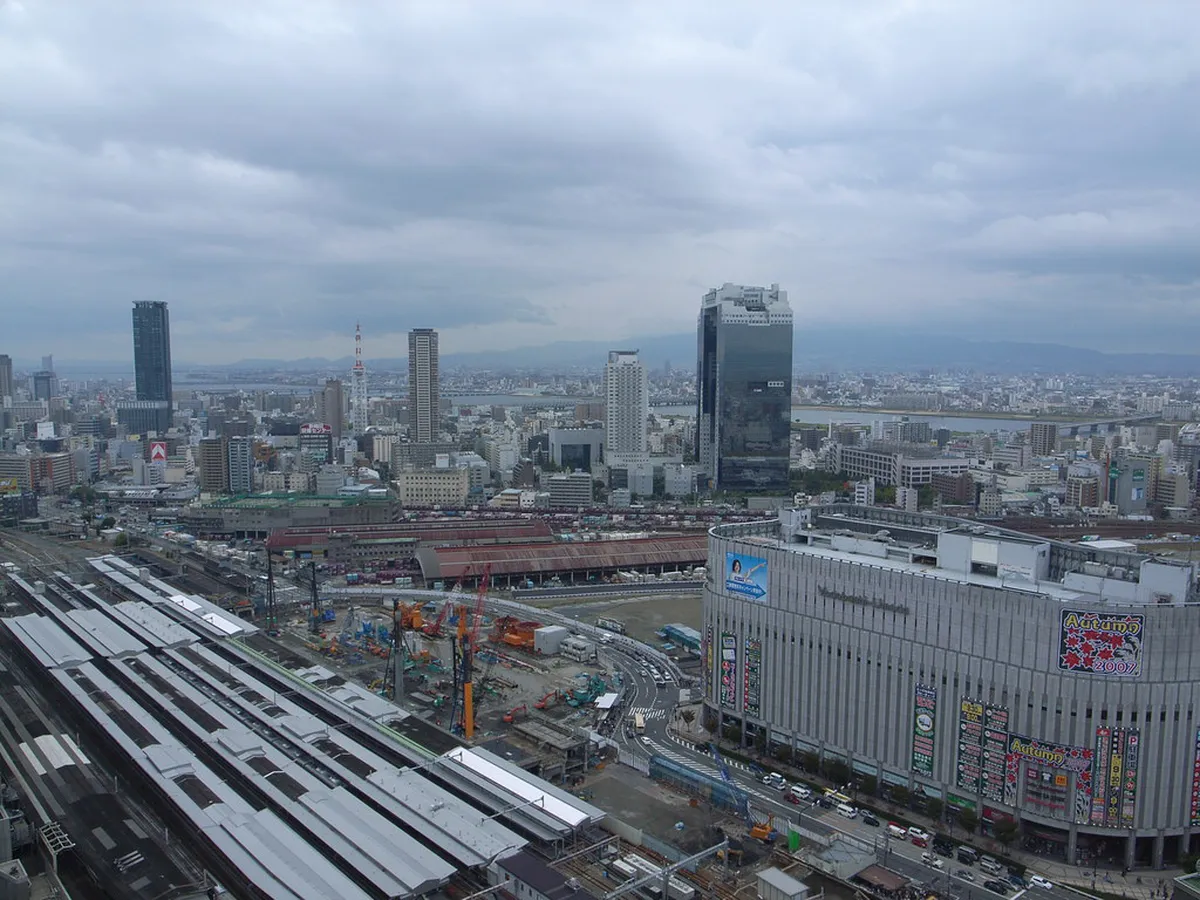 Umeda Osaka skyline — best hotels in osaka in Osaka, Japan