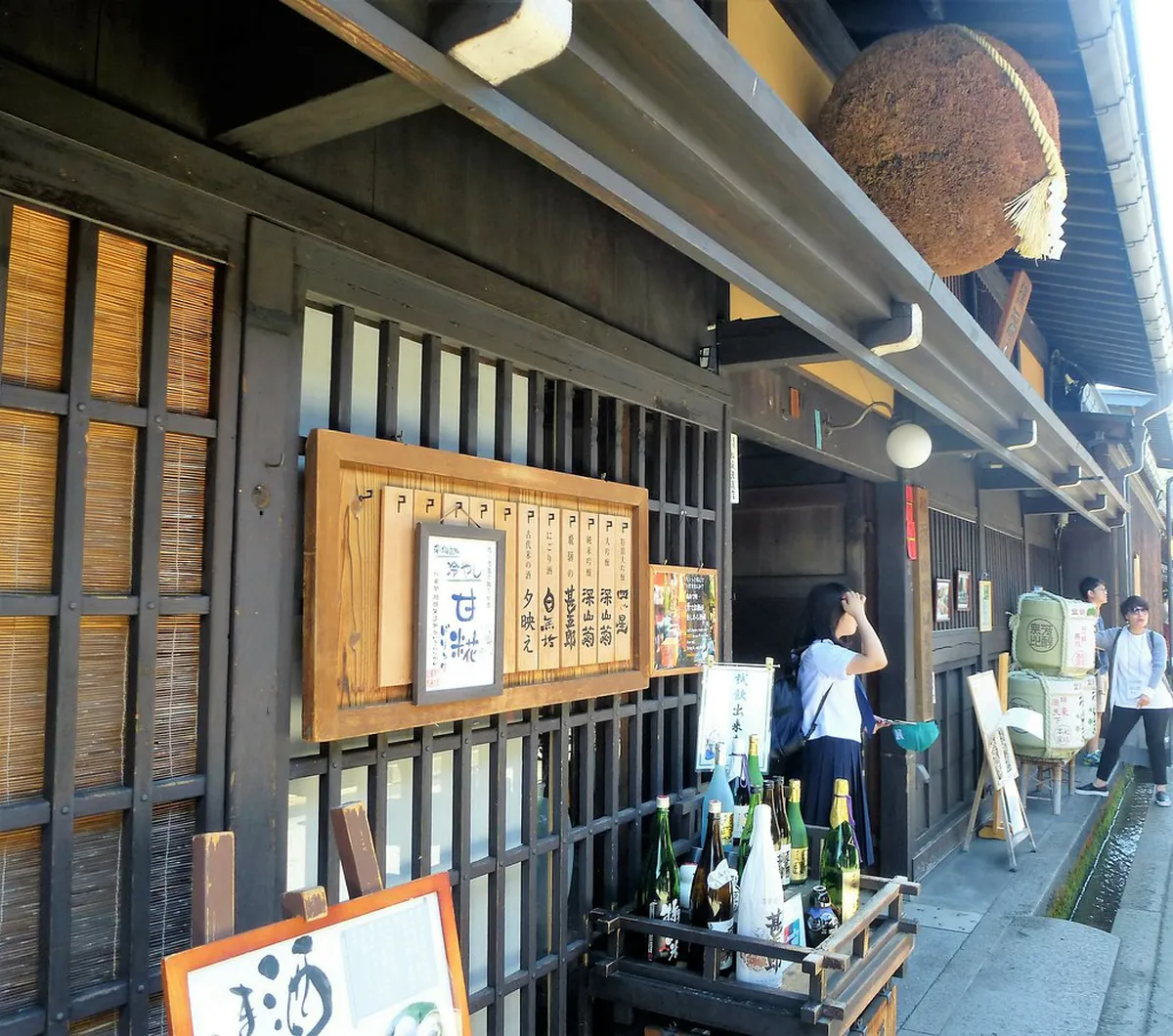 Sanmachi Suji (Old Town) in Takayama, Japan