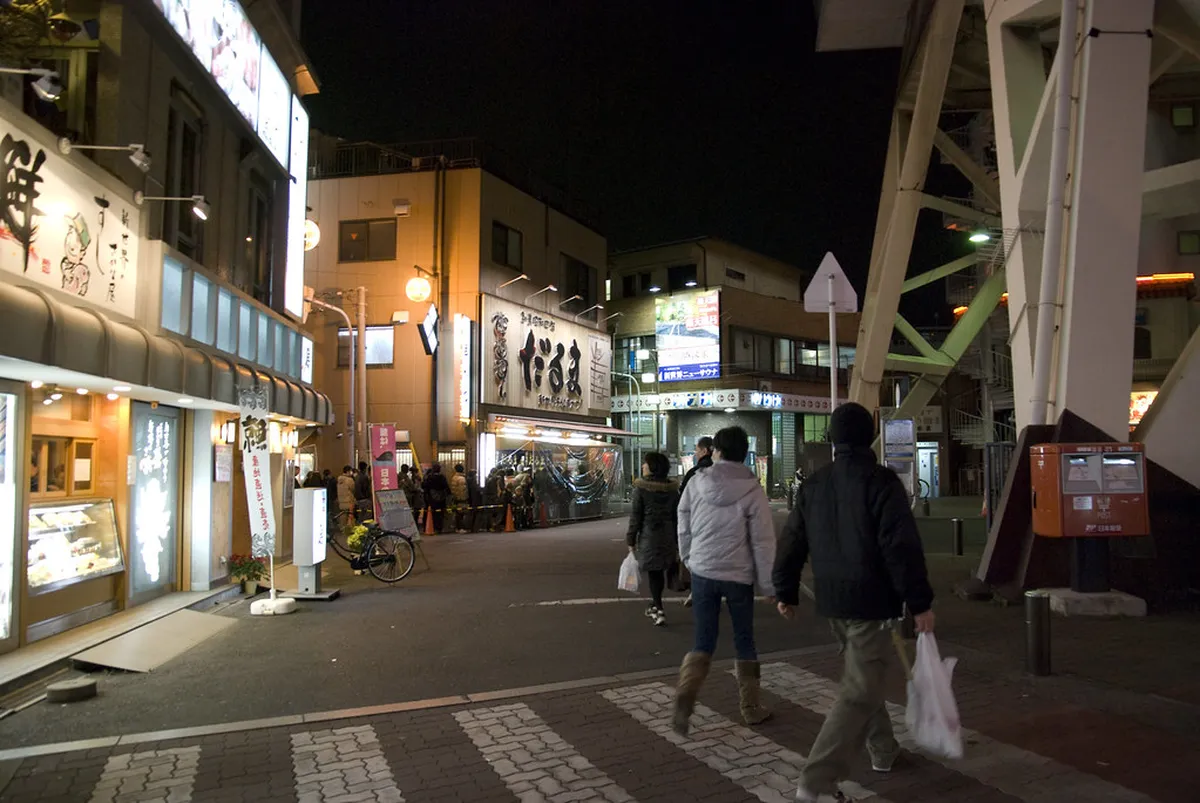 Shinsekai Osaka street — budget accommodation in osaka in Osaka, Japan
