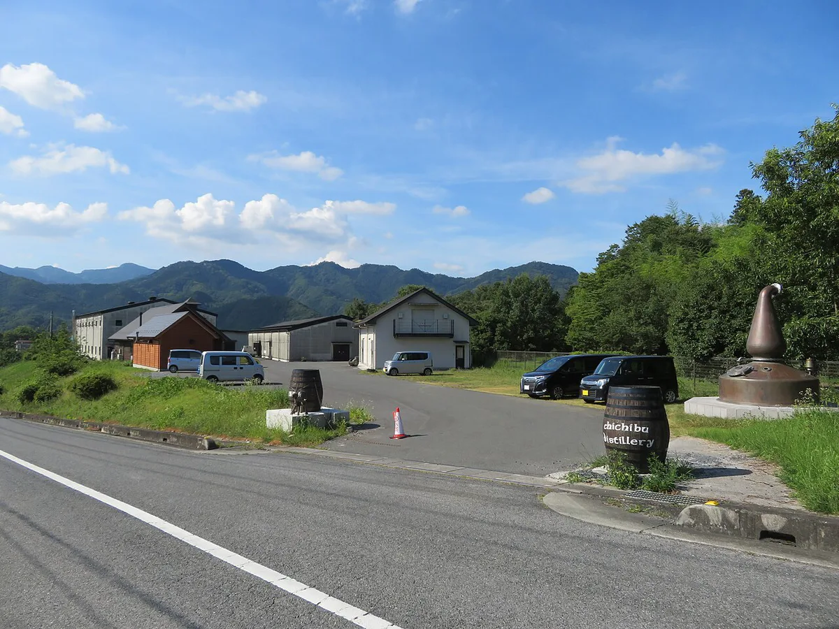 Local sake, wine and whisky tasting glasses in Chichibu, Japan — 1