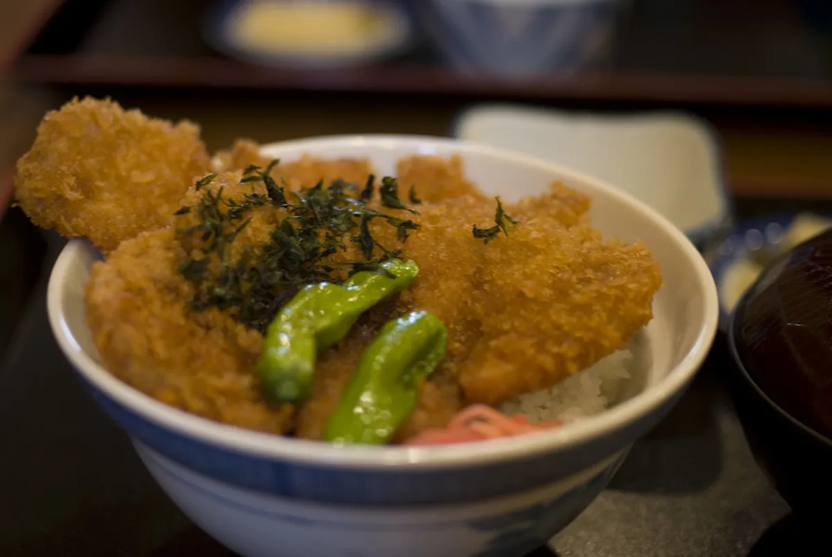 What Is Chichibu Waraji Katsudon? — a scene in Chichibu