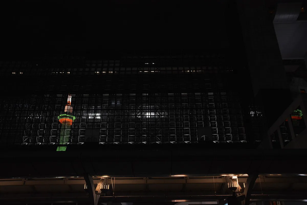 Rohm Illumination winter lights display in Kyoto, Japan — 2