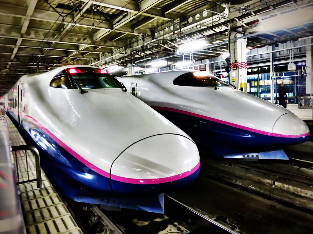 Tohoku Shinkansen train Japan — Aomori, Japan