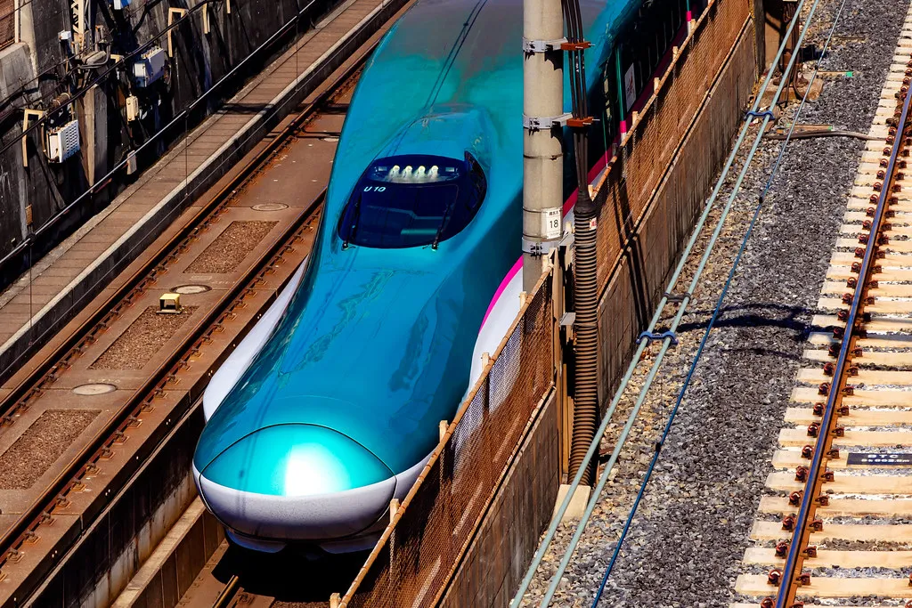 Tohoku Shinkansen Hayabusa — Morioka, Japan