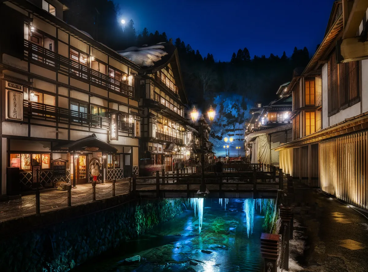 Ginzan Onsen Day Trip: At a Glance in Ginzan Onsen