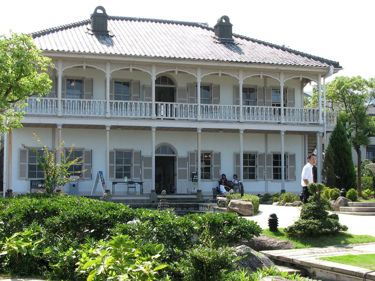 Thomas Glover's historic wooden residence in Nagasaki — the oldest Western-style house in Japan built in 1863
