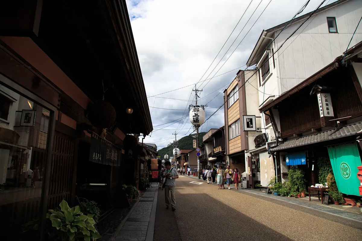 Where to Eat Keichan in the Old Town in Gujo-Hachiman