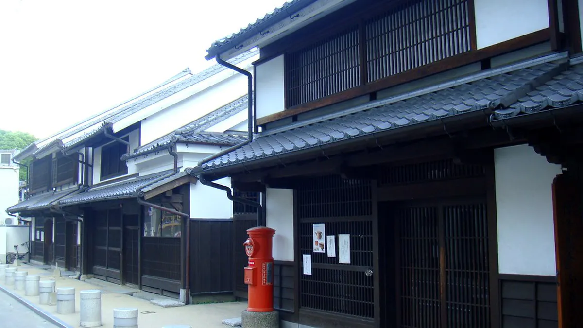 Traditional Hakata Machiya townhouse interior showcasing Meiji-era merchant life in Fukuoka, Japan