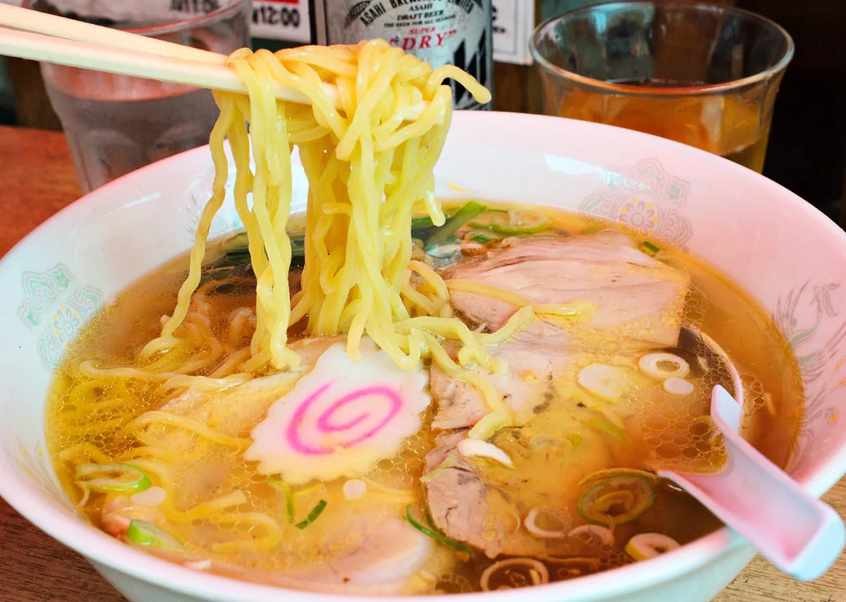 Shio ramen in Hakodate, Hokkaido