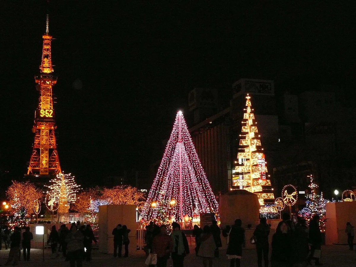 大通公園イルミネーション(Odori Park at night) - panoramio — 1