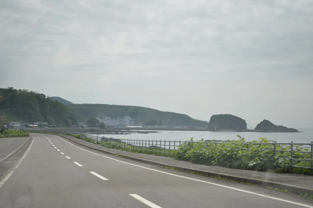 Hokkaido scenery road