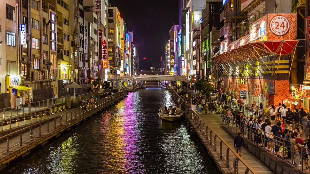 Dotonbori canal — how many days in osaka in Osaka, Japan