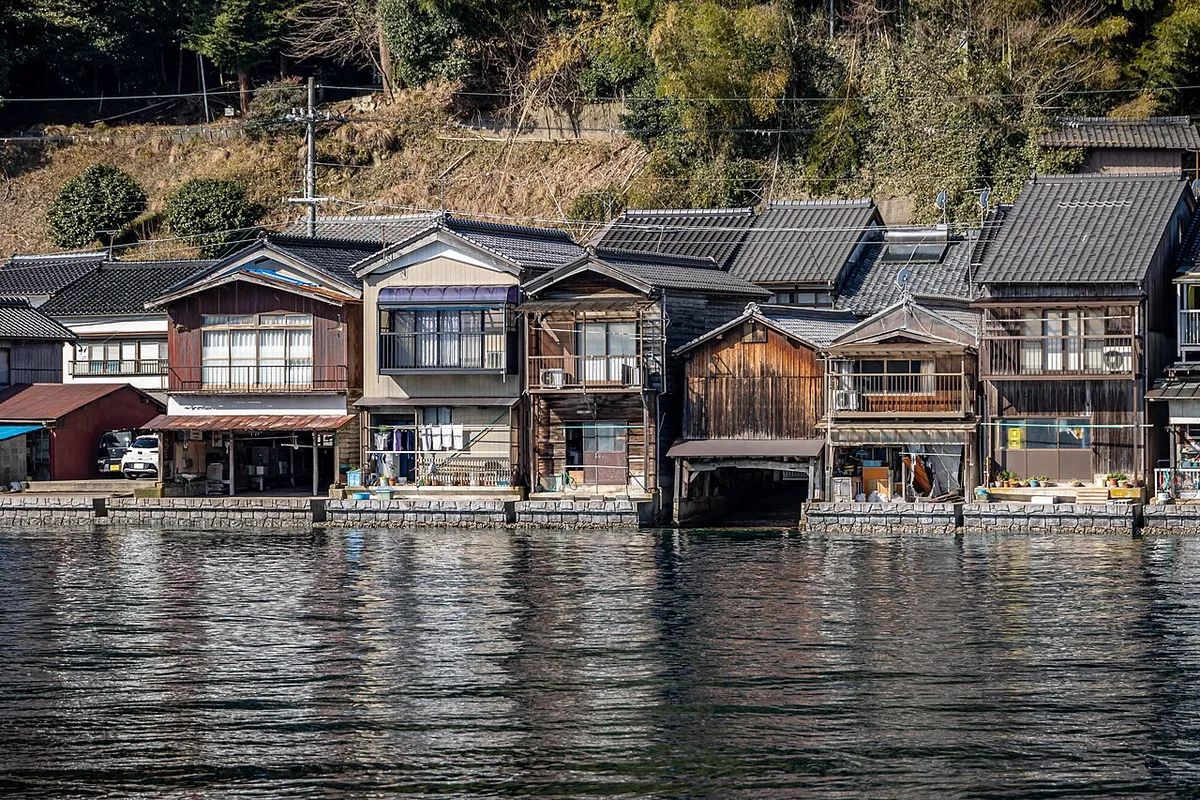 Ine no Funaya boat houses — 2