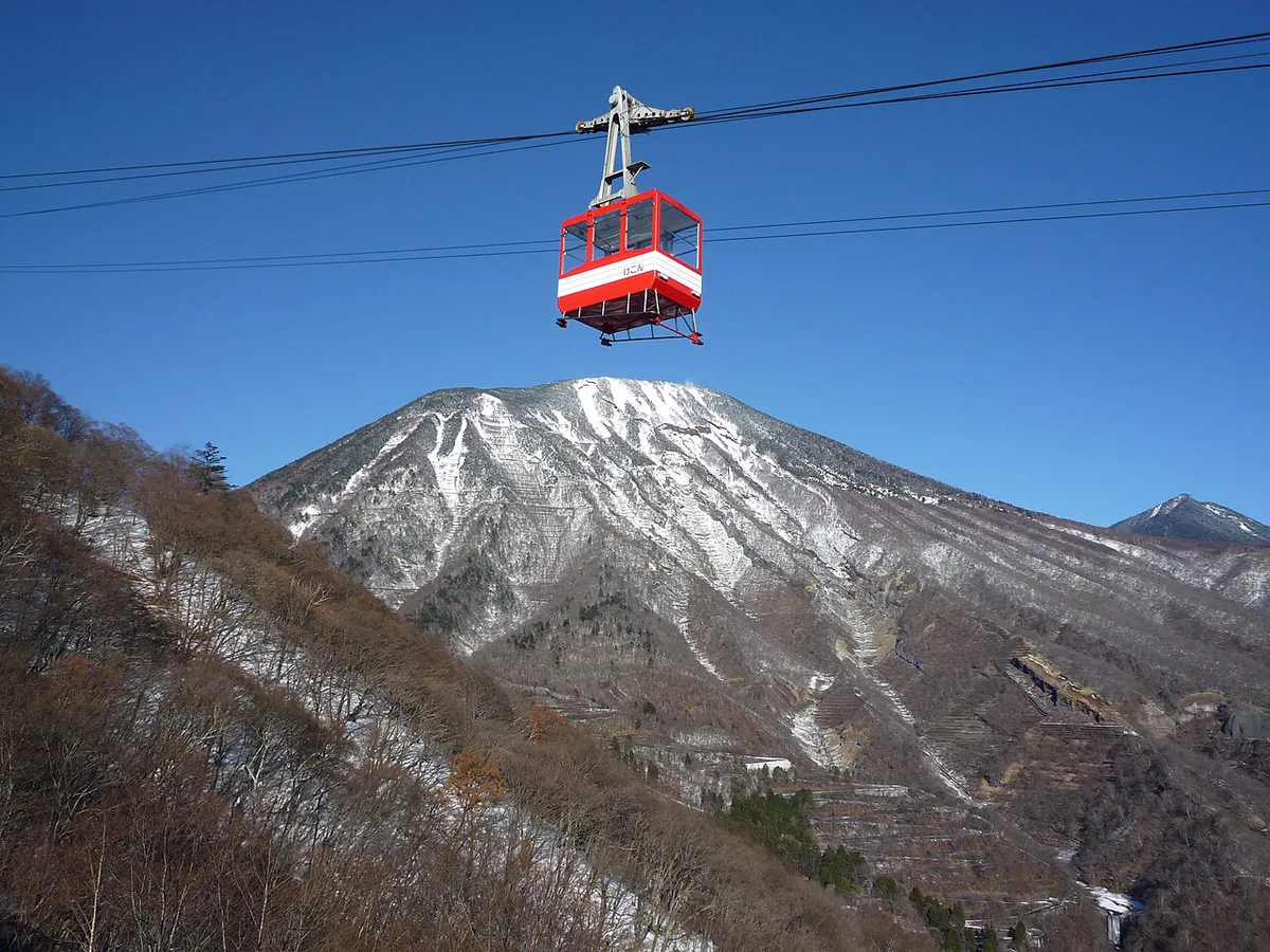 Akechidaira Ropeway and Mount Nantai — 1