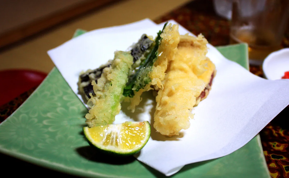 Dinner at Sumiyoshi ryokan near Takayama, photographed along this Japanese food and travel route