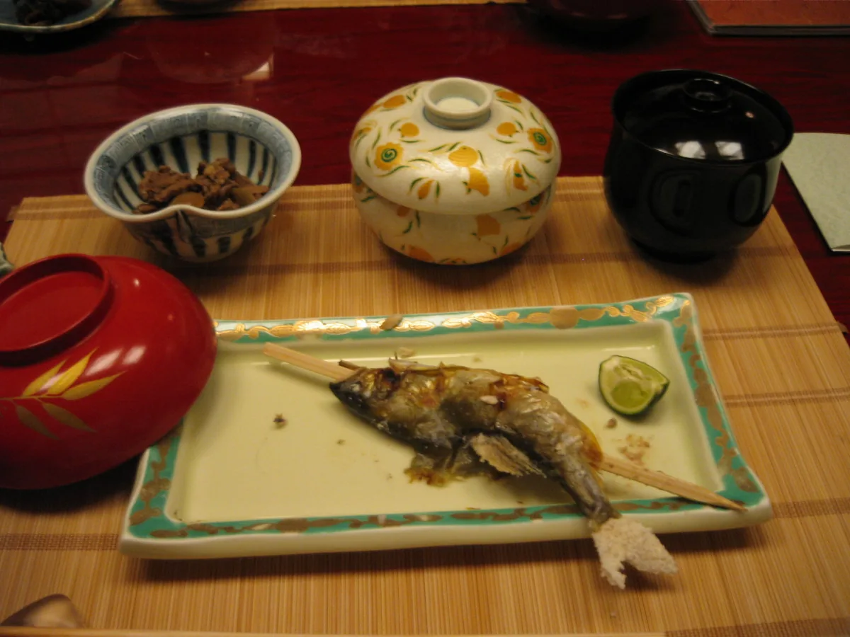 Nagano Japan ryokan, photographed along this Japanese food and travel route