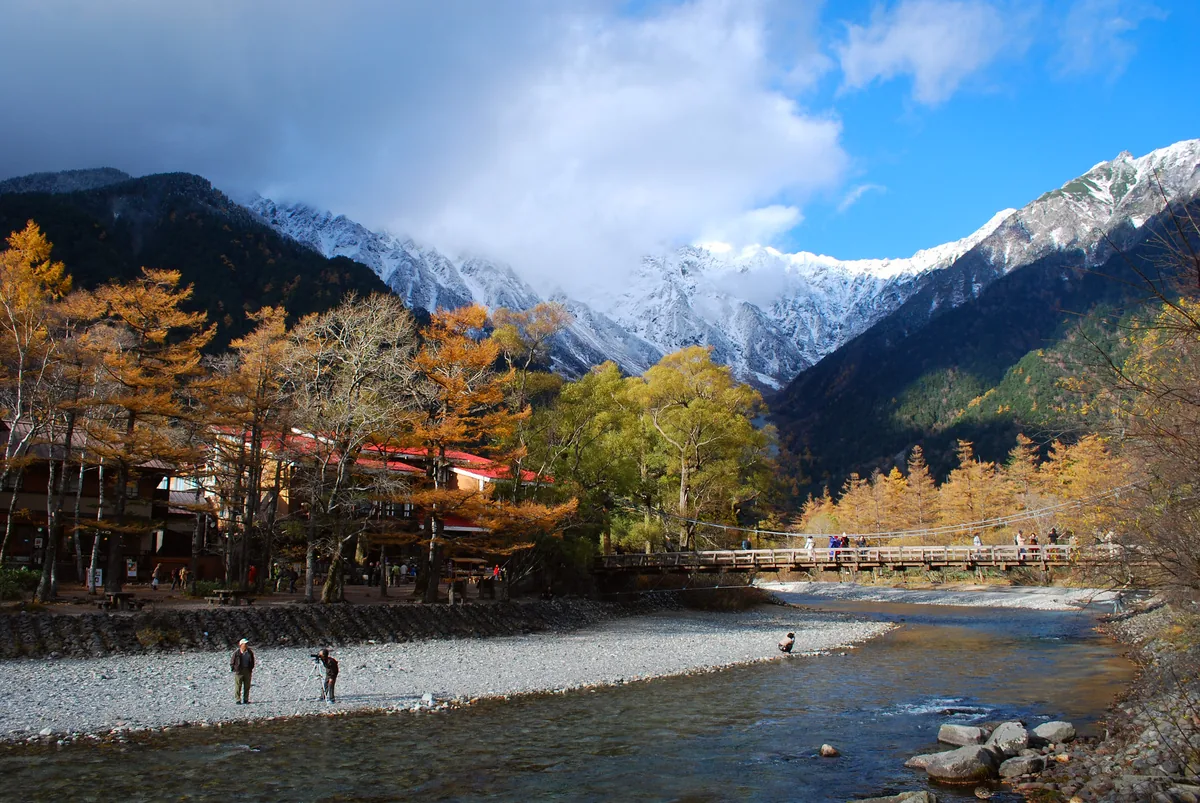 Day 18: Kamikochi near Kappa, photographed along this Japanese food and travel route