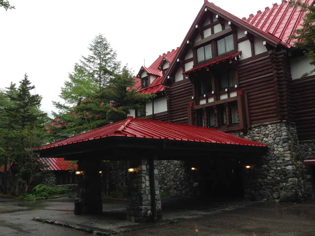 Kamikochi Imperial Hotel, photographed along this Japanese food and travel route