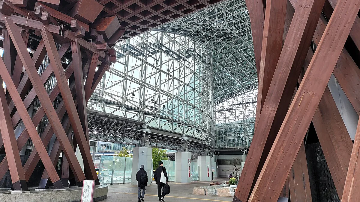 Kanazawa Station East Exit, Kanazawa, Japan — 2