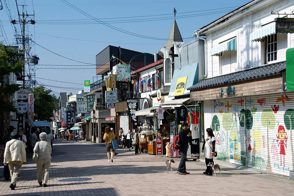 Assorted local dishes and bakery spread in Karuizawa, Japan — 1