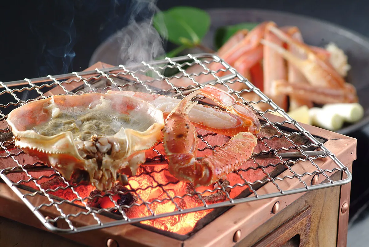 Matsuba crab kaiseki course served at a ryokan in Kinosaki Onsen, Japan — 2