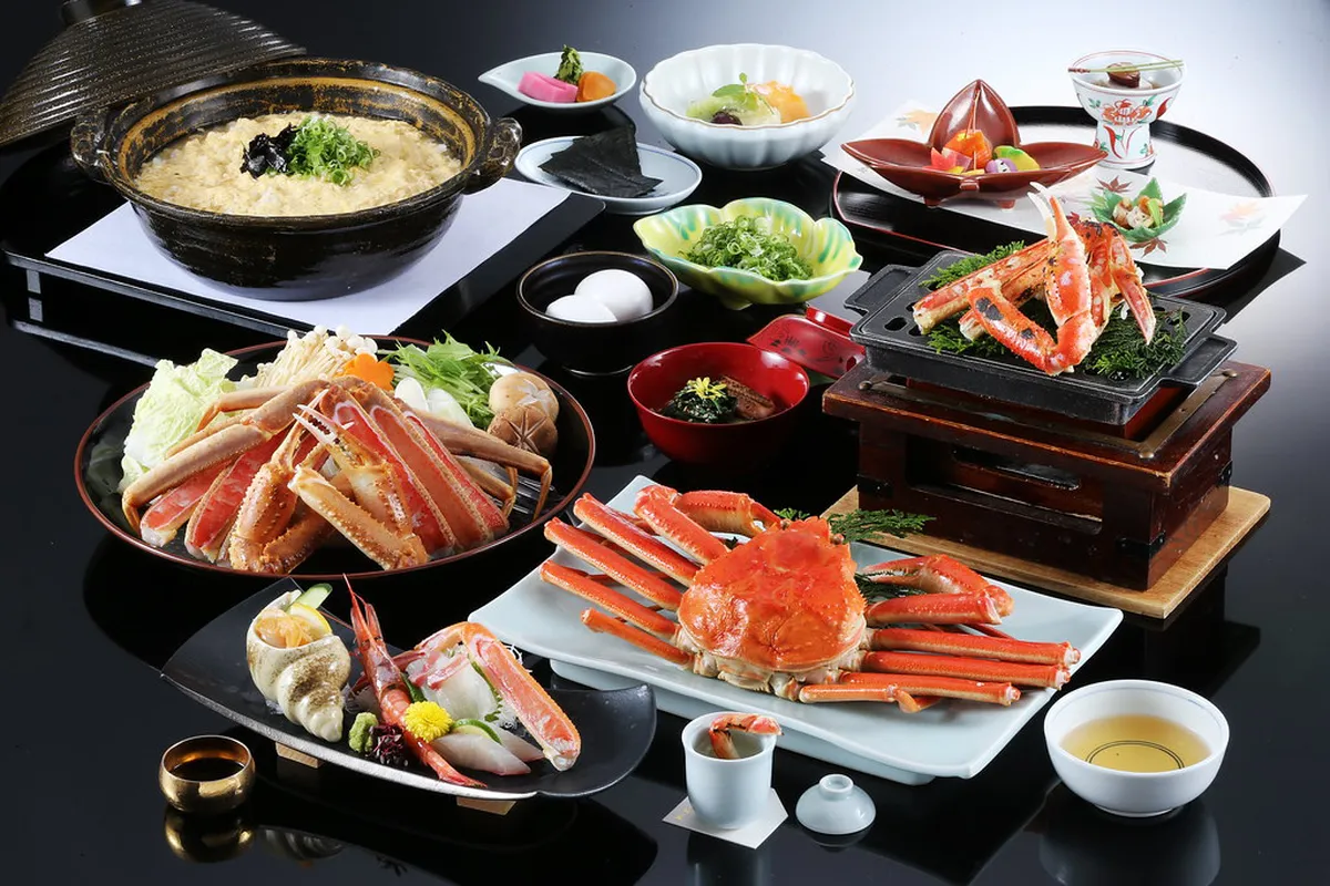 Seasonal Menus: Matsuba-gani Snow Crab vs Tajima Beef in Kinosaki-Onsen