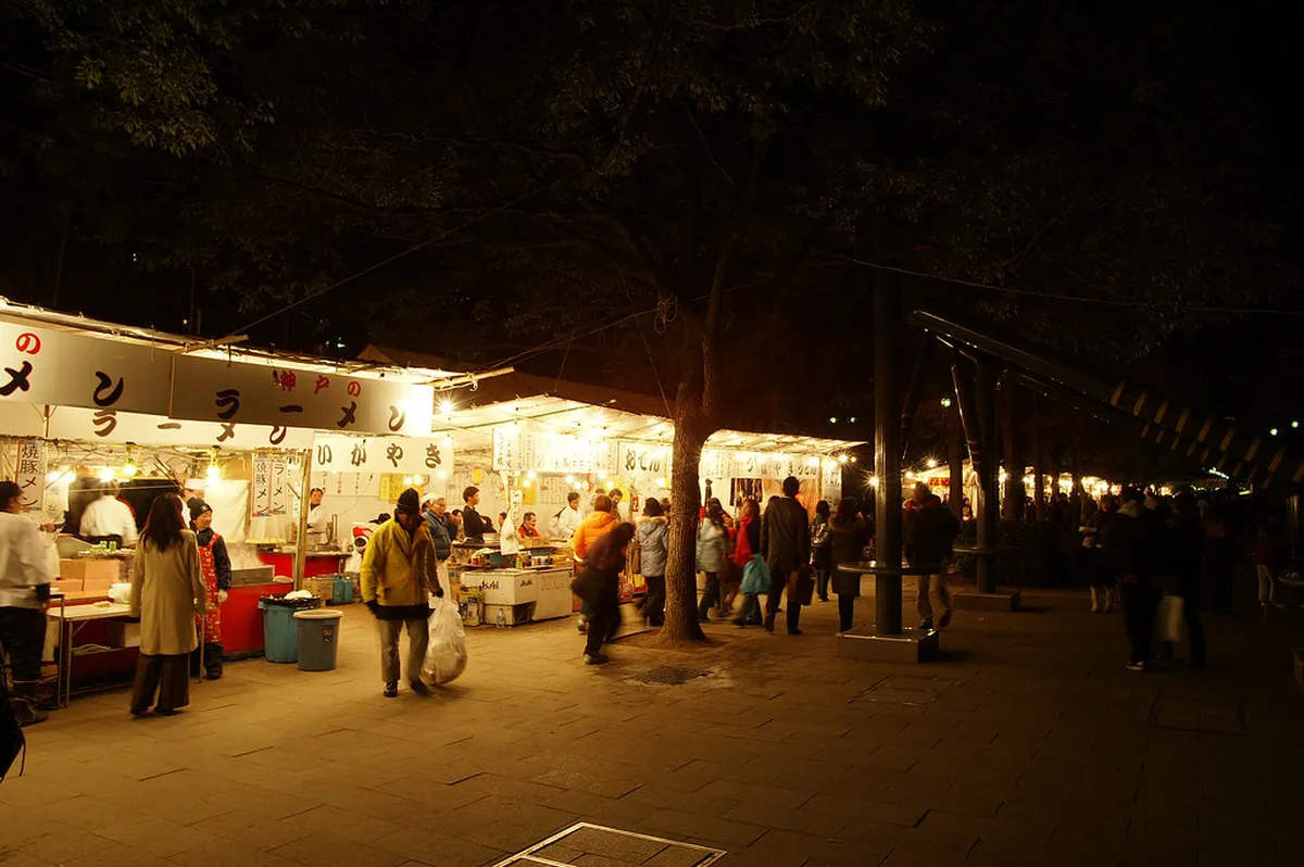 Kobe Japanese food street — kobe food guide, Kobe Japan