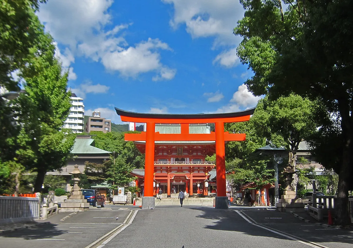 Kobe Ikuta Shrine — kobe itinerary, Kobe Japan